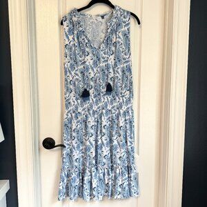 Cabana Life Smocked Waist Dress UPF 50, size XL